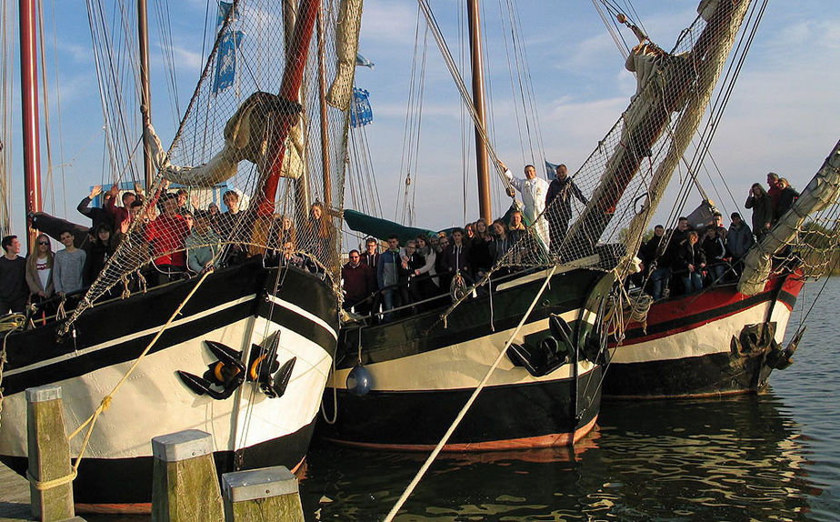 Segelrüstzeit auf dem Ijsselmeer