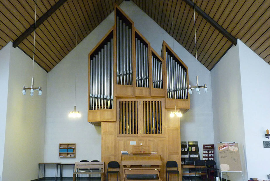 Die Orgel in der Kirche Zum Heiligen Kreuz Zierenberg